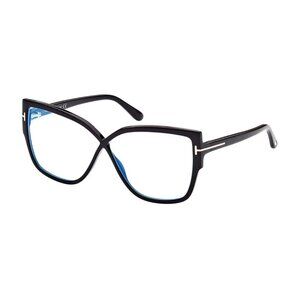NEW TOM FORD EYEGLASSES BLACK WOMEN CAT EYE EYEWEAR